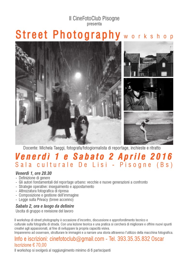 locandina street photography